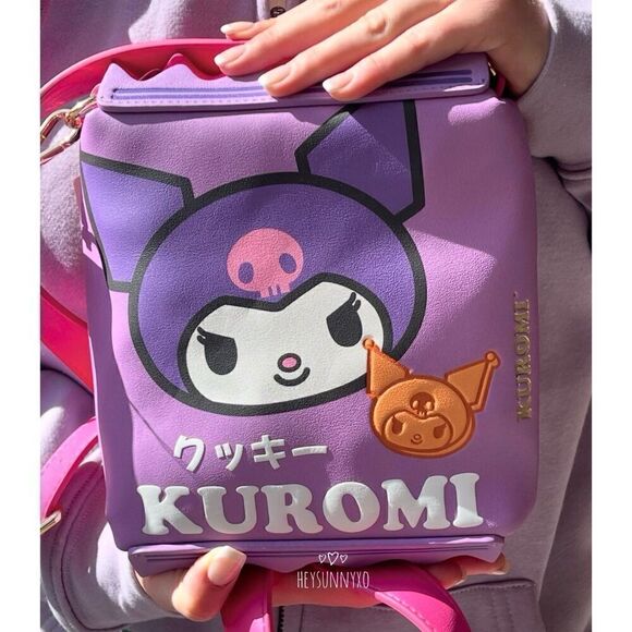 Sanrio My Melody & Kuromi Chip Bag Figural Crossbody Bag